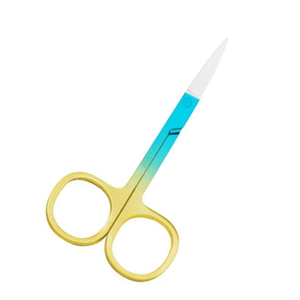 Ciseaux à sourcils, mini-ciseaux de précision en acier, outils de beauté pour la coupe, logo et taille personnalisés - Product Image 6