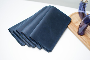 Porta Facturas Flexible de Cuero Genuino, Porta Comandas para Restaurante, Logotipo Personalizado, Venta al por Mayor, Libreta de Pedidos para Camarero LBH-0056 - Product Image 2