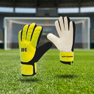 Gants de gardien de but professionnels en latex allemand 4 mm, gants de football de qualité supérieure, coupe négative - Product Image 3