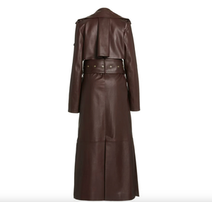 Abrigo Largo de Invierno Profesional ODM 2026 para Mujer, Chaqueta de Cuero OEM Transpirable e Impermeable con Características Normales - Product Image 2