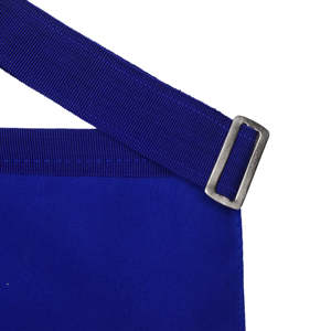 Ensemble d'aprons d'officier de Loge Maçonnique NESTA SPORTS Bleu, style vintage en cuir brodé 12x4, collier à 12 maillons, 12 bijoux, 12 gants - Product Image 4