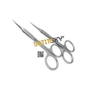 Tijeras de Disección de Acero Inoxidable, Tijeras para Tejidos, Tijeras Quirúrgicas Puntiagudas de 10 cm, Herramienta de Cirugía Plástica, Certificación CE, Manual - Product Image 1