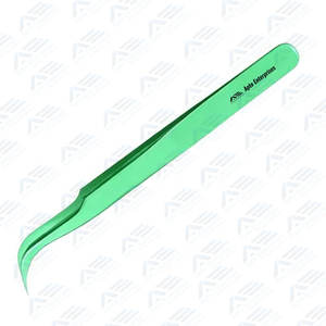 แหนบต่อขนตา90องศาที่หนีบขนตาพร้อมเคลือบสีเครื่องมือความงามแบบมืออาชีพฉลากส่วนตัว - Product Image 6