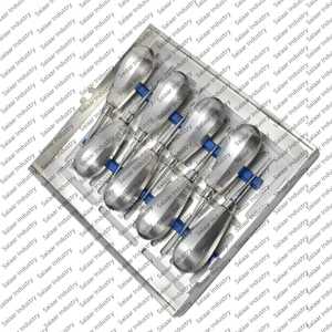 Ensemble de 9 élévateurs dentaires vétérinaires pour extraction, tous types de soins dentaires équins, instruments chirurgicaux vétérinaires - Product Image 2