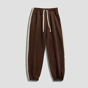 Pantalons décontractés tendance, respirants, pour hommes, pantalons oversize, pantalons de sport, pantalons de fitness, pantalons à séchage rapide, pantalons personnalisés avec logo pour hommes - Product Image 4