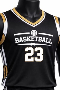 Tenue de basketball réversible personnalisée pas chère, ensemble maillot blanc et noir respirant, personnalisable avec votre nom et votre numéro - Product Image 5