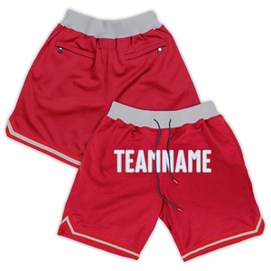 Pantalones Cortos Deportivos Personalizados para Hombre, Estilo Urbano, Doble Capa, Sublimados, 100% Poliéster, 5 Pulgadas de Entrepierna, Conjuntos Deportivos, Malla de Baloncesto - Product Image 4