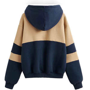 Robe à capuche longue personnalisée pour femme, style pull tendance, fabricant de sweats à capuche sur mesure pour femme - Product Image 2
