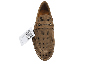 Mocasines de Gamuza Marrón para Hombre Dlords, Diseño Slip-On con Punta Redonda, Forro de Malla Transpirable, Plantilla EVA Antiolor, Suela de Goma, Aptos para Todas las Estaciones - Product Image 2