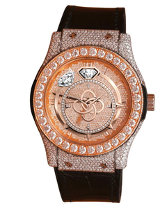 Luxury <b>Automatic</b> Moissanite Diamond Watch Men Full VVS Stone Stainless Steel Watch - Product Image 1