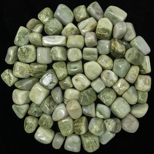 Piedras de Serpentina Natural Pulimentadas de 18-25 mm, Gemas para Joyería, Manualidades, Decoración del Hogar, Venta al por Mayor - Product Image 2
