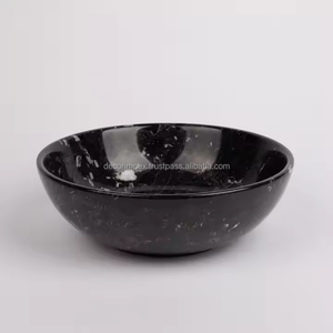 Bol en résine de luxe personnalisable peint à la main écologique de haute qualité - Product Image 1