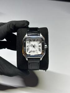New Luxury Moissanite Diamond Stainless Steel Water Resistant Dual Mixed Watch Professional Wear Arabic Dial Quartz Long <b>Battery</b> - Product Image 1