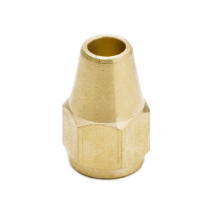 Tuerca de conexión larga de latón forjado de 3/8" y 1/2" clásica superior personalizada para tuberías - Product Image 4