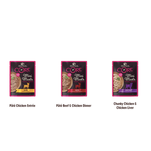 Nourriture humide pour chien Wellness (race petite) sans céréales, pâté de poulet, entrée de 3 oz - Product Image 2