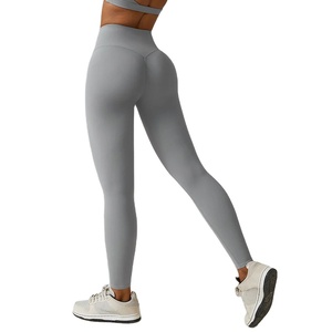 Conjunto de Top y Shorts de Cintura Alta Elástica de Doble Capa, de Secado Rápido, Transpirable, con Estampado Digital, de Spandex/Nylon, de Alta Calidad - Product Image 4