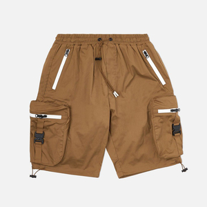 Pantalones Cortos Cargo para Hombre, Diseño Moderno con Múltiples Bolsillos, Ideales para el Estilo Urbano Diario - Product Image 6