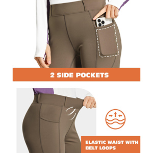 New Arrival Women's Equestrian Breeches Comfortable Lightweight Professional Horse Riding Breeches Breathable Waterproof - Product Image 5