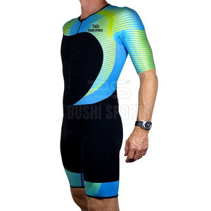 Combinaison de triathlon d'extérieur avancée avec panneaux en maille respirante et combinaison de triathlon haut de gamme pour activités sportives - Product Image 3