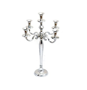 Handcrafted Aluminium Candle <b>Stand</b> with Antique Finish Decorative Tabletop Candle Holder for Home Decor - Product Image 6