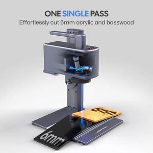 Ensemble LaserPecker LP2 Plus SpinTrack, graveur laser à diode 10W avec rouleau électrique polyvalent, graveur laser portable - Product Image 3