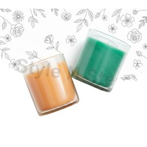 Glass JAR CANDLE Wax for Home Decoration-for <b>Christmas</b> Easter Birthday & Valentine's Day - Product Image 1