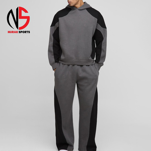 Conjunto Deportivo para Hombre, Estilo Urbano, con Capucha, Transpirable, Ligero, 100% Algodón, Corte Holgado, Pantalones Deportivos, Tendencia 2026 - Product Image 3