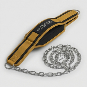 Weightlifting Dipping Training <b>Belt</b> with Chain Heavy Duty Lifting Training Dip <b>Belt</b> with Chain Neoprene Back Support <b>Belt</b> Unisex - Product Image 2
