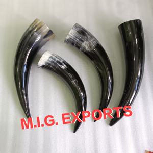 Cuerno para beber de cuerno negro o cuerno de búfalo para fiestas de cumpleaños, bodas, oficinas, festivales y otros eventos. - Product Image 4