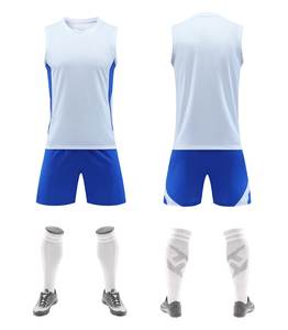 Vente en gros usine 2026 Maillot d'entraînement de football sans manches pour hommes et enfants, maillot de foot personnalisé pour équipes nationales et clubs - Product Image 3