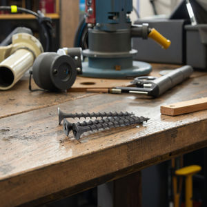 สกรูยึดผนังยิปซัม Twinfast ผลิตจากเหล็กกล้าคาร์บอน แข็งแรง ทนทาน พร้อมเกลียวล็อคแน่น สำหรับติดตั้งแผ่นยิปซัม ผลิตในเวียดนาม เคลือบสังกะสี รุ่น Screw88 - Product Image 1