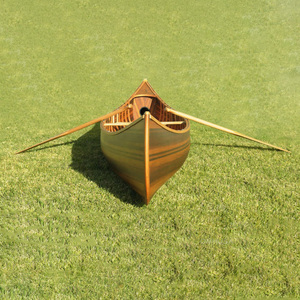 Canoë en bois artisanal avec coque courbée, finition mate, 12 pieds, pour les lacs, les stations balnéaires et les activités fluviales - Vente en gros, contactez-nous - Product Image 3