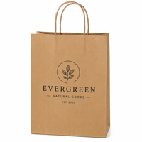 Kahverengi Kraft Kağıt Taşıma Çantaları, Butik Hediye Paketleme, Moda Perakende, Unlu Mamüller ve Kafe Alışverişi için Pamuklu Halat Saplı