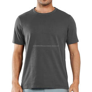 Camiseta de Manga Corta para Hombre y Mujer, de Color Sólido, para Parejas, Talla Grande, con Logotipo Personalizado, Estilo Off-Shoulder - Product Image 2