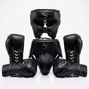 Ensemble de sparring en cuir sur mesure à prix de gros RTS, gants de kickboxing de qualité supérieure, dernier modèle AS-SP-928 - Product Image 5