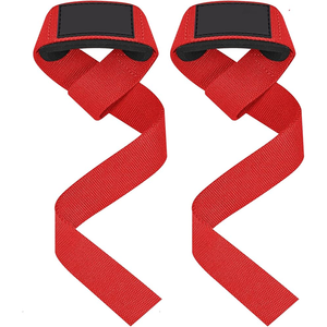 Sangles de musculation personnalisées de haute qualité, en coton durable, antidérapantes, avec support pour les poignets, équipement de musculation pour la salle de sport - Product Image 4