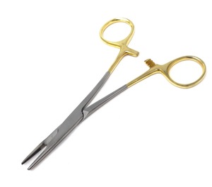 XELTECH SURGICAL Porte-aiguille Olsen Hegar 16 cm en carbure de tungstène, Porte-aiguille à ciseaux, Modèle certifié avec revêtement papier - Product Image 5