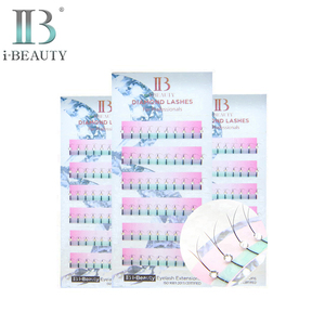i-BEAUTY Eyelash Extension - ib Diamond <b>lashes</b> (Y -type) <b>individual</b> <b>lashes</b> korea Pre-made fans High Quality <b>lash</b> Natural Long - Product Image 1
