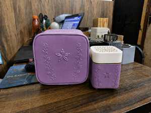 Unique Design <b>Ceramic</b> Incense Burner with Embossed Floral Design Beige Aromatherapy <b>Diffuser</b> Set for All-Season Use - Product Image 4