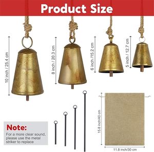Eco Friendly Modern Metal Christmas Hanging <b>Bell</b> Ornament For Home Party Christmas Decoration Stylish Hanging Purpose - Product Image 2