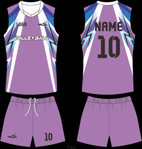 Tenue de volley-ball haute performance personnalisable avec logo d'équipe, maillot et short respirants pour les matchs. - Product Image 5