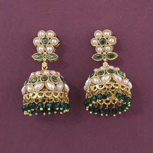 ต่างหูโบราณคุณภาพส่งออก ชุบทอง รุ่น 233303 - Product Image 4