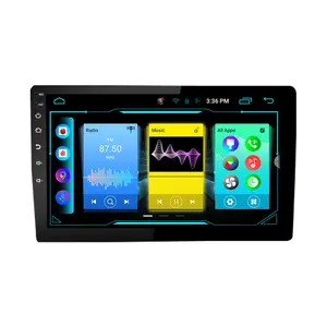 Otomatik elektronik güç akustik sürücü 10.1 ''Android ekran Bluetooth GPS Stereo amplifikatör CarPlay ile araç DVD oynatıcı akıllı oyuncu