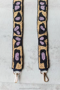 สายกระเป๋าพิมพ์ลายเสือลูกปัดทำด้วยมือปรับได้ทันสมัยปรับได้ - Product Image 2