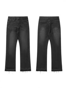 2026 Wholesale Plus Size Men's Jeans Pants Custom Classic Slim Straight Skinny Jeans Ready Ship Fashionable Casual Denim Print - Product Image 5