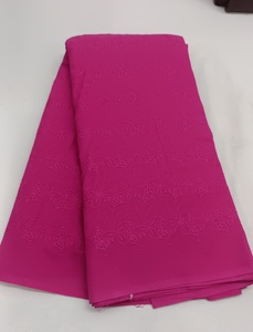 Tela de Algodón Puro Hakoba con Bordado Calado, 95 GSM, 44 Pulgadas de Ancho, Material Elegante con Ojales para Ropa Étnica de Verano de Boutique - Product Image 6