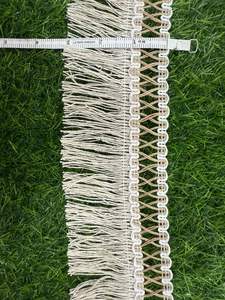 Encaje de algodón suave y ligero, perfecto para bordes de sarees, dupattas y diseños de blusas. - Product Image 3