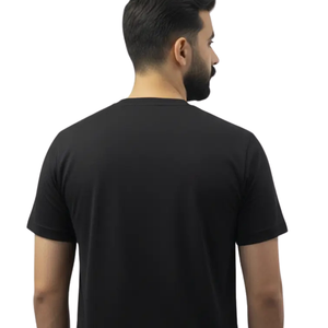 เสื้อยืดคอกลมแขนสั้นทรงปกติสำหรับผู้ชาย สไตล์มินิมอลลำลอง เสื้อผ้าสตรีทแวร์ขายส่ง รับผลิตตามสั่ง เสื้อยืดแฟชั่นใส่ได้ทุกวัน - Product Image 5