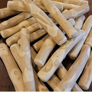 QM GLOBAL Bâton à mâcher pour chien en bois de café naturel - Écologique, durable et équitable pour les soins dentaires et la mastication des chiens - Product Image 3