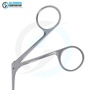 Pinces auriculaires Henckel en acier inoxydable durable, outil médical manuel certifié CE, conçues pour un examen fiable des oreilles - Product Image 6